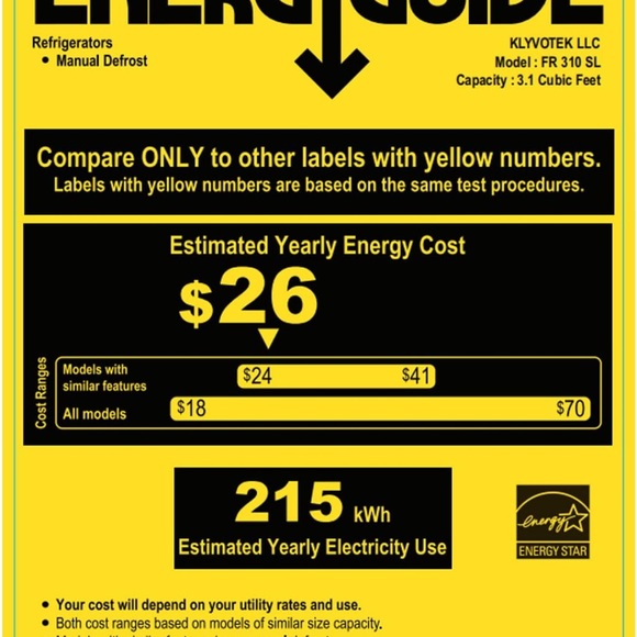 ~Brand New Mini Fridge Never Used Still in Box - Picture 4 of 6